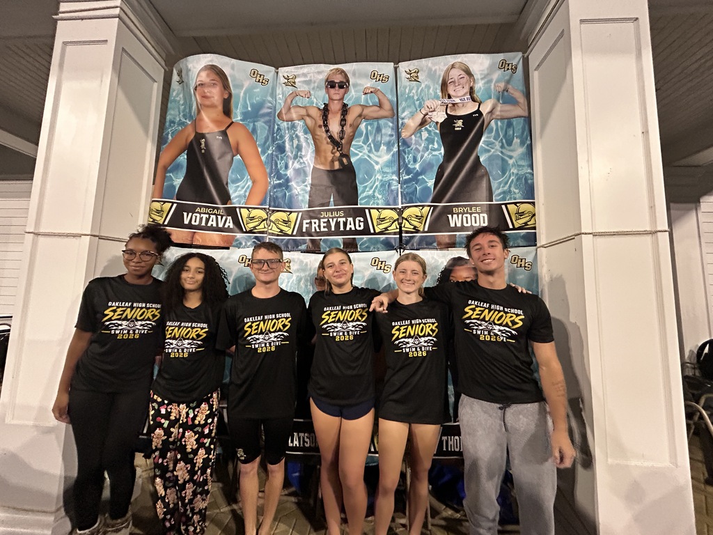 OHS Swim Team Senior Night