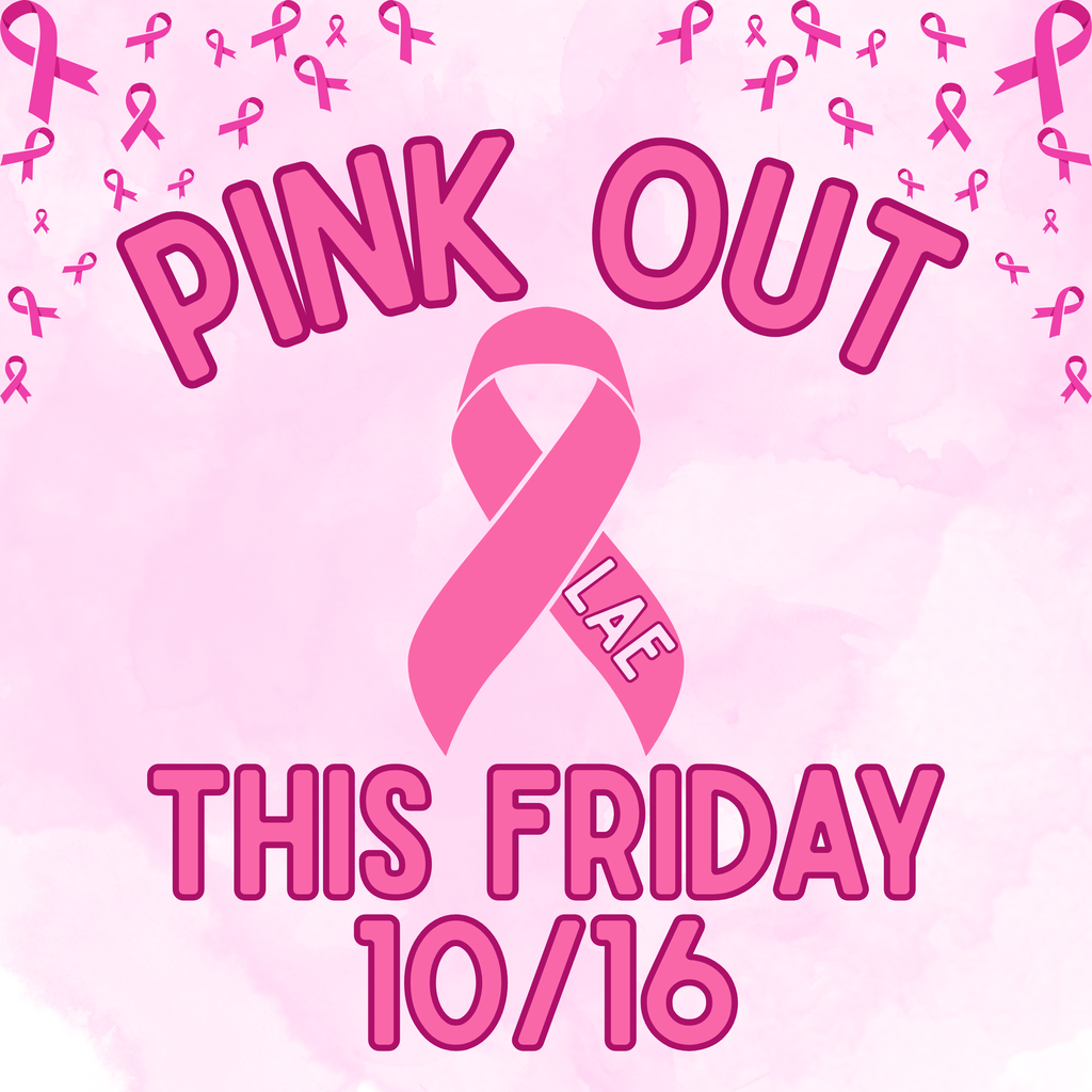 pink out flyer