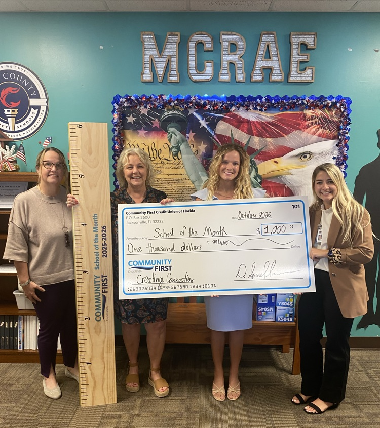 $1,000 check to McRae!
