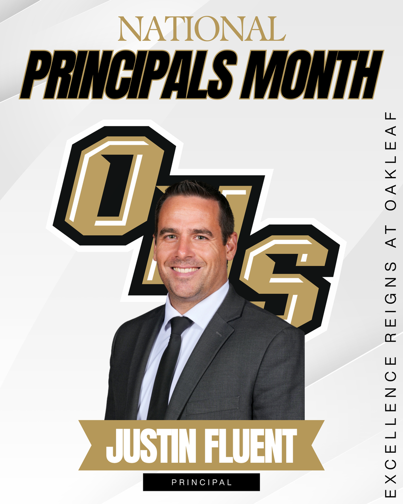 Justin Fluent for National Principals Month Recognition