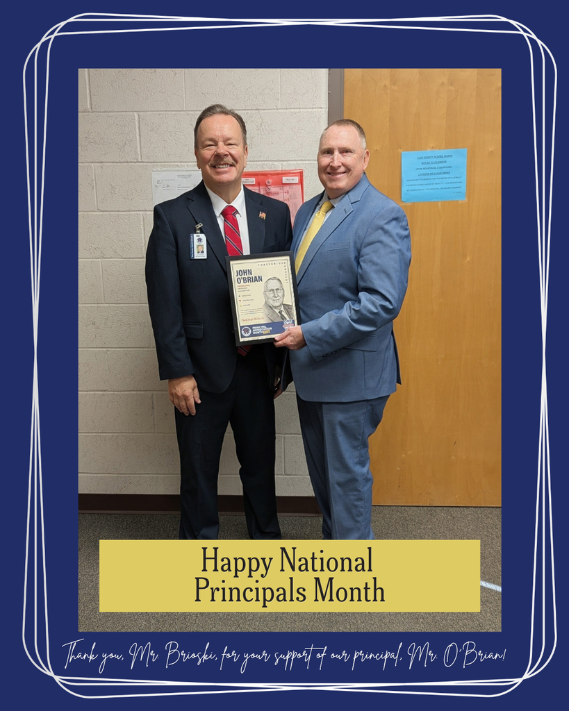 In honor of National Principal's Month, we had a special visit yesterday from Superintendent Broskie to recognize our very own Mr. O'Brian!  We want to take a moment to express our deepest gratitude for Mr. O'Brian’s unwavering dedication to Paterson Elementary. Day in and day out, his kindness, thoughtful leadership, and commitment to service touch the lives of our students, families, teachers, staff, and entire community.  Thank you, Mr. O'Brian, for leading our PES family with heart and excellence. We are so grateful for your guidance and all that you do for our school! 💙  #NationalPrincipalMonth #SchoolLeadership #PositivelyPaterson