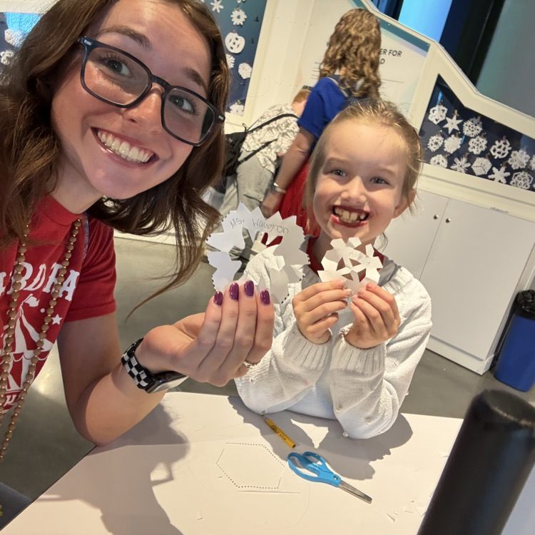 students enjoying the third grade field trip