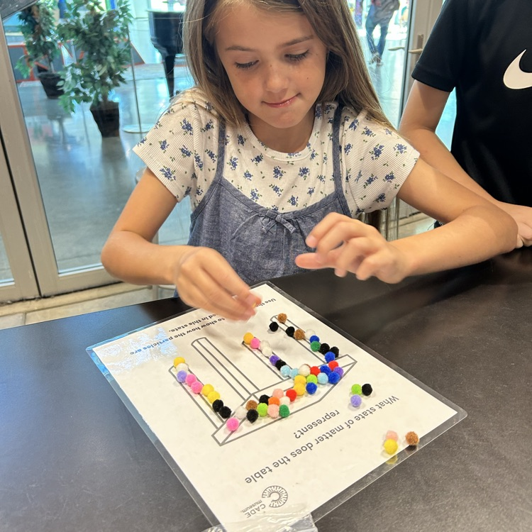 students enjoying the third grade field trip
