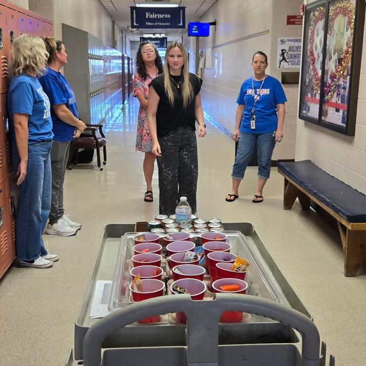 Our faculty and staff brought their A-game to the snack toss challenge! Proof that there’s always room for a little fun during the school day.