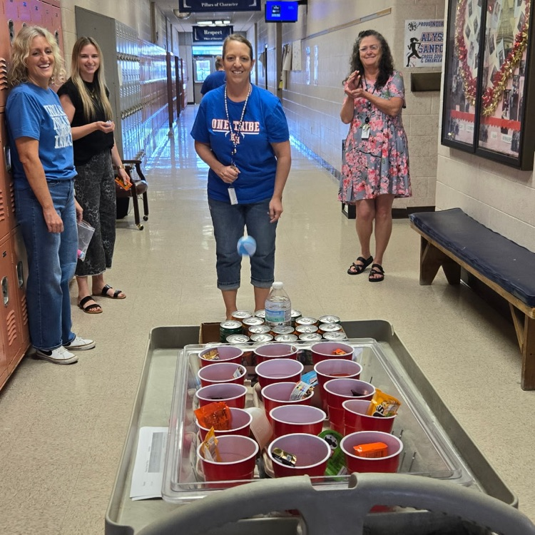 Our faculty and staff brought their A-game to the snack toss challenge! Proof that there’s always room for a little fun during the school day.