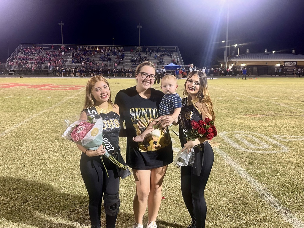 OHS Dance Team Seniors for Senior night