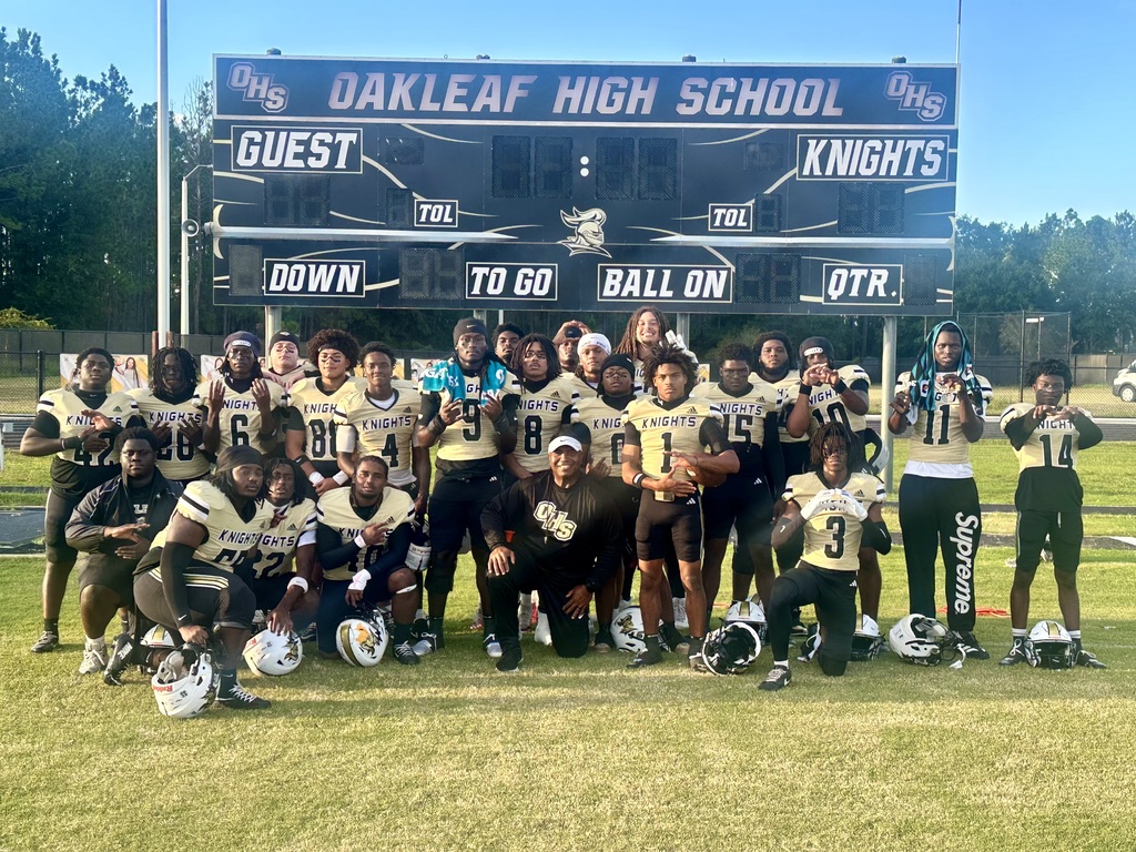 OHS Football Seniors for Senior night