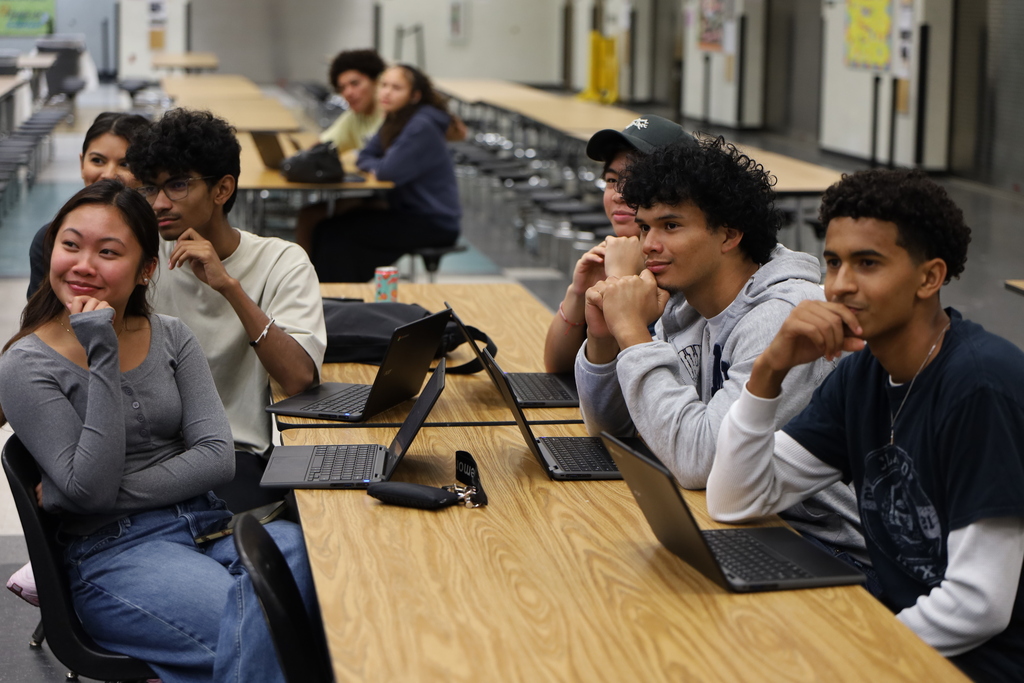 OHS Students and St. Johns River State College Staff at OHS FAFSA Information Night