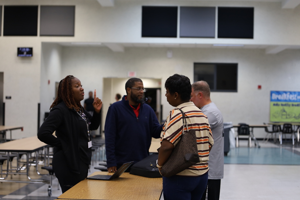 OHS Students and St. Johns River State College Staff at OHS FAFSA Information Night