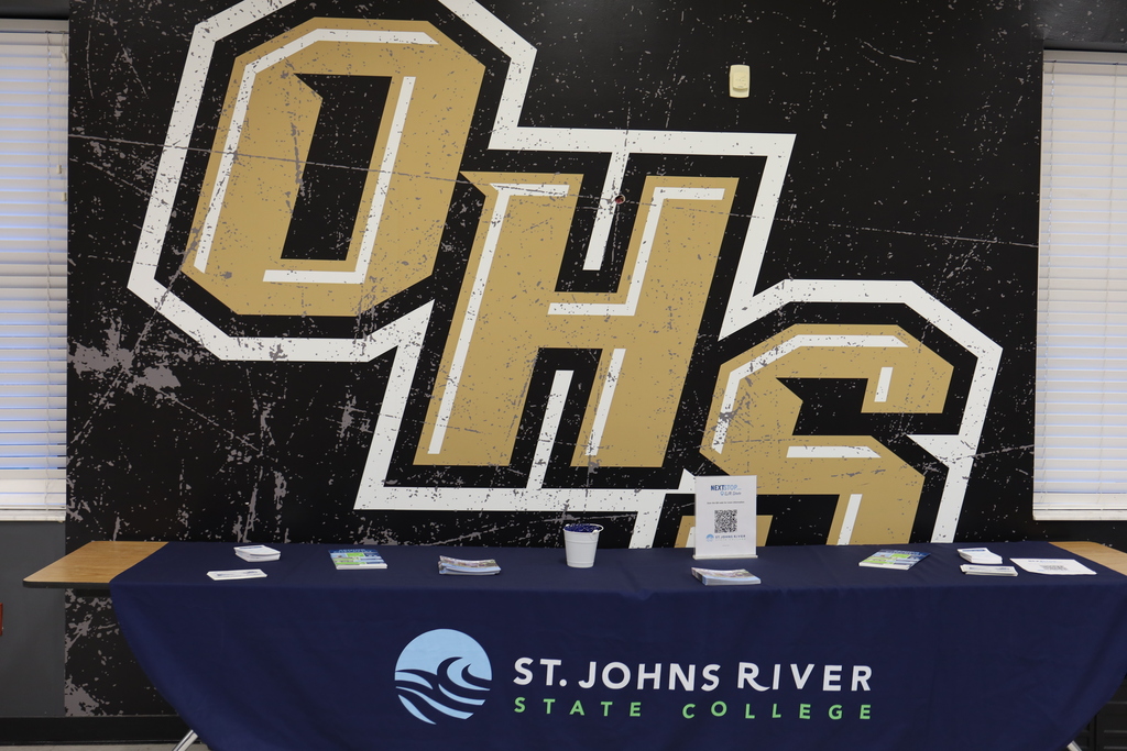 OHS Students and St. Johns River State College Staff at OHS FAFSA Information Night