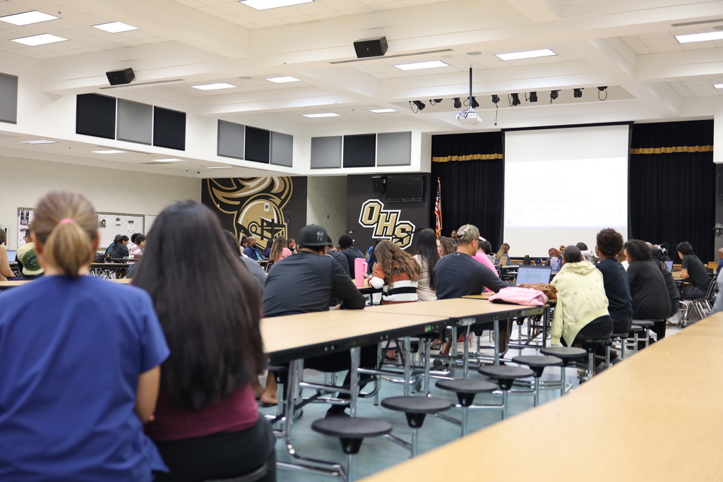 OHS Students and St. Johns River State College Staff at OHS FAFSA Information Night