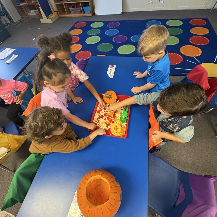 students at tables