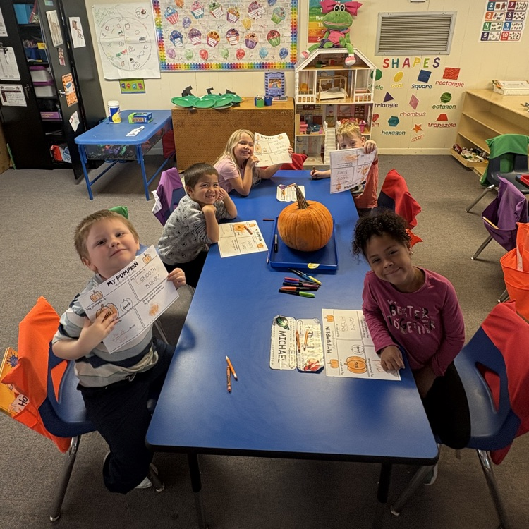 students at tables