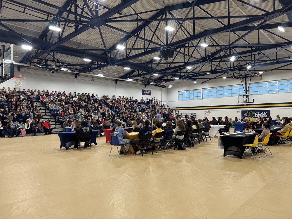 CCHS students participating in signing day