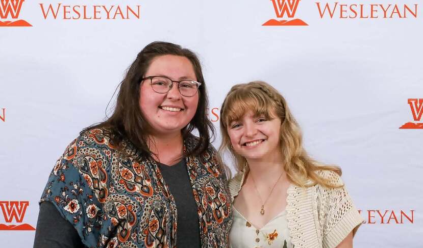 Abigail G with Band Director Kristie Keiffer
