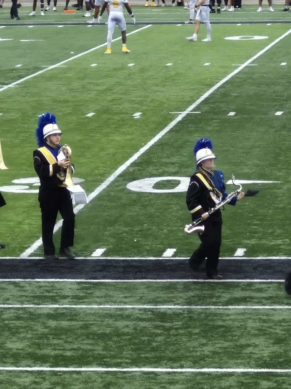 CCHS band performs at WVSU
