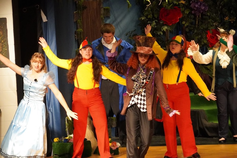 Students Performing in play