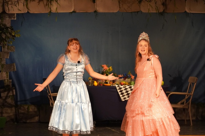 Students Performing in play
