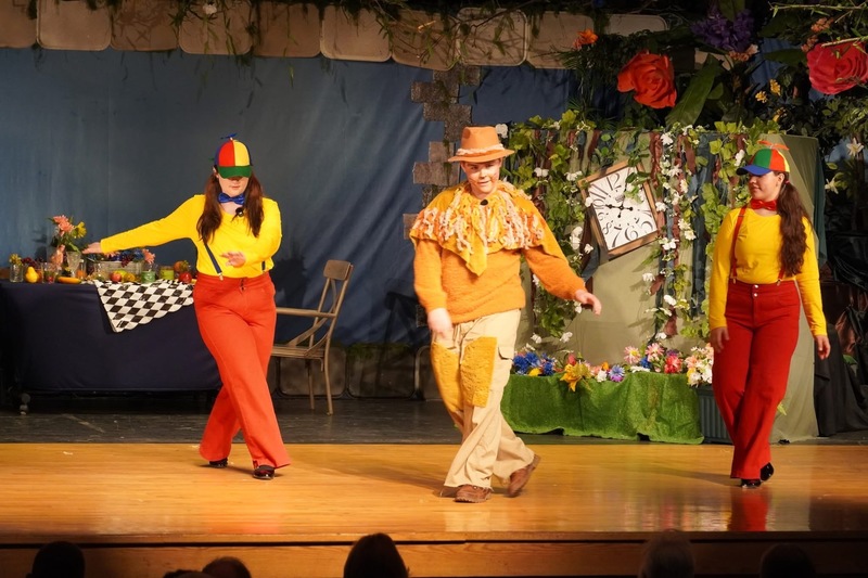 Students Performing in play