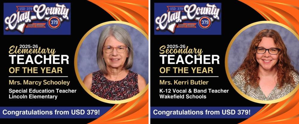 USD 379 Teachers of the Year