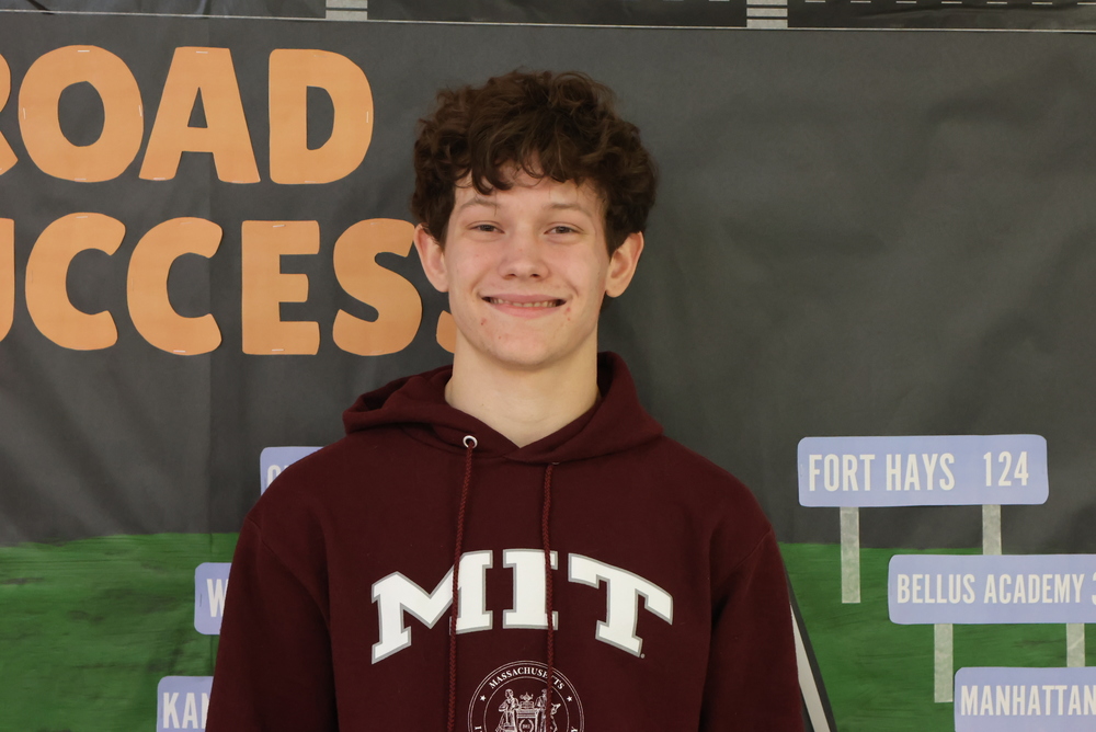 Senior Miller Coffman has been accepted into MIT