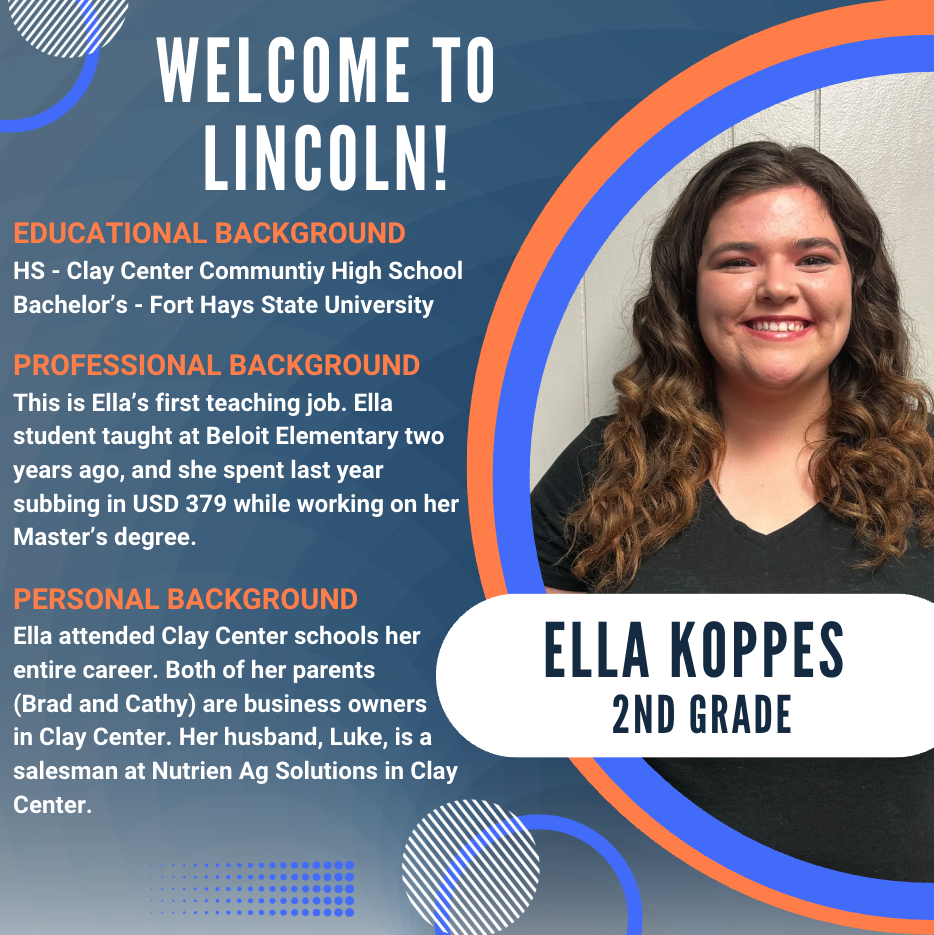Welcome, Mrs. Koppes! #celebrate379