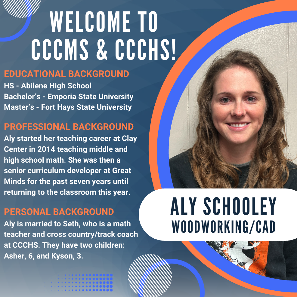 Welcome, Mrs. Schooley! #celebrate379