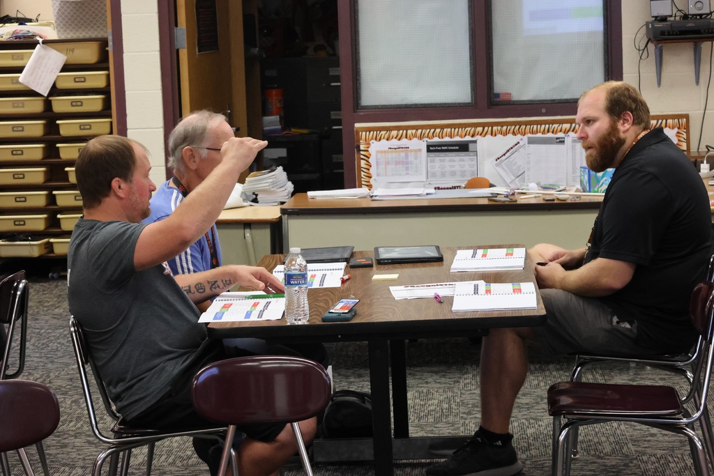 For the past two days, USD 379 teachers, paras, aides, secretaries, and custodians have been involved in the district-wide implementation of The Leader in Me, a whole-school transformation process developed by FranklinCovey Education.  The program has been used at 379 schools in the past, but it has never been a full district initiative until now. It focuses on teaching social-emotional and leadership skills, including communication, goal setting, problem-solving, and conflict resolution. This program has shown the ability to: 1. Increase Student Leadership & Academic Performance: Studies show that Leader in Me schools show increased student leadership and academic performance, including significant gains in subjects like ELA and math. 2. Improve School Culture: The program promotes a positive school environment by emphasizing respect, collaboration, and student voice, leading to higher teacher satisfaction, fewer discipline incidents, and better student attendance. 3. Empower Educators & Families: Leader in Me also equips educators with transformational leadership skills and provides resources to involve families in their children's learning. 379 families will see much more information in the coming months with this program. We are excited to see how it helps our students, staff, and schools! #celebrate379