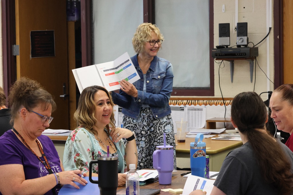 For the past two days, USD 379 teachers, paras, aides, secretaries, and custodians have been involved in the district-wide implementation of The Leader in Me, a whole-school transformation process developed by FranklinCovey Education.  The program has been used at 379 schools in the past, but it has never been a full district initiative until now. It focuses on teaching social-emotional and leadership skills, including communication, goal setting, problem-solving, and conflict resolution. This program has shown the ability to: 1. Increase Student Leadership & Academic Performance: Studies show that Leader in Me schools show increased student leadership and academic performance, including significant gains in subjects like ELA and math. 2. Improve School Culture: The program promotes a positive school environment by emphasizing respect, collaboration, and student voice, leading to higher teacher satisfaction, fewer discipline incidents, and better student attendance. 3. Empower Educators & Families: Leader in Me also equips educators with transformational leadership skills and provides resources to involve families in their children's learning. 379 families will see much more information in the coming months with this program. We are excited to see how it helps our students, staff, and schools! #celebrate379