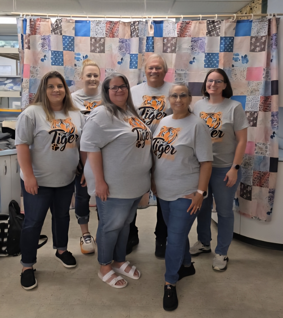 Mrs. Hamel and her staff are ready to rock the year! #celebrate379