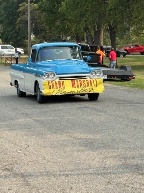 Congratulations to our very own USD 379 bus driver Maurice Sharp on being the Grand Marshall for the 156th Wakefield Birthday Bash! He was driven by his daughter, and Bus Barn admin assistant, Gwyn Screefer. #celebrate379