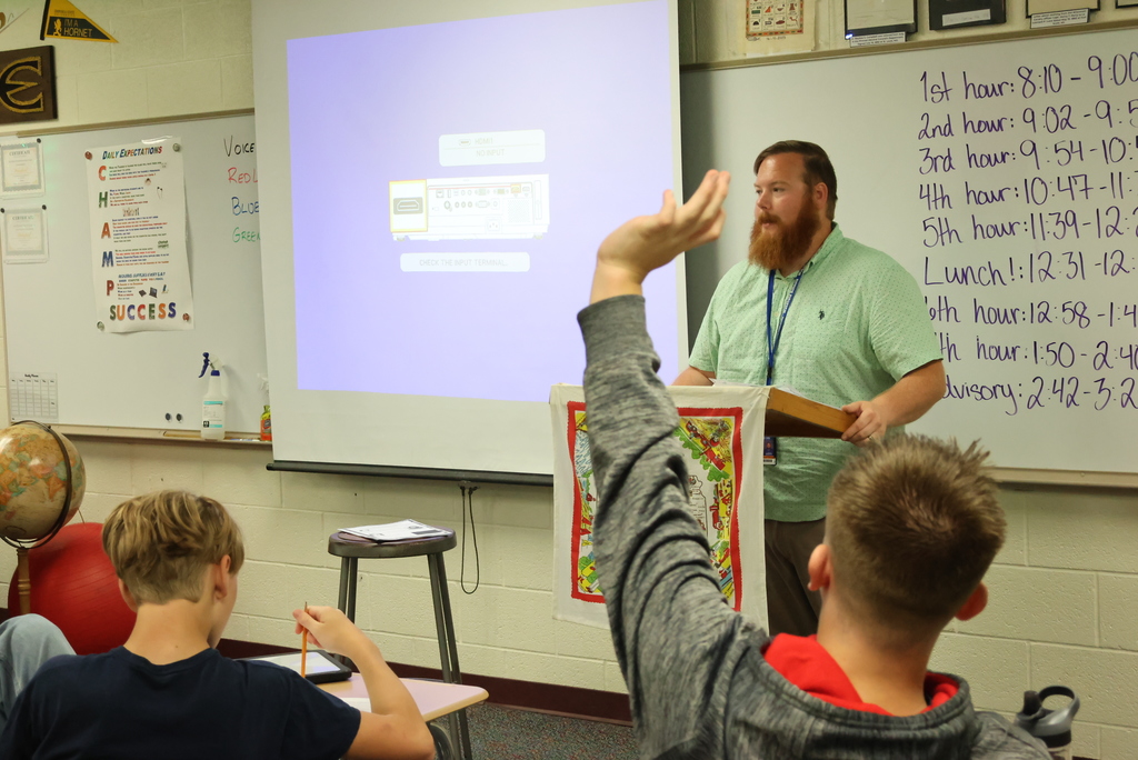 What do you know about the earliest American colonies? If the answer is "not a lot", ask an 8th grader! They are learning all about these early colonies in Mr. Seuser's class. #celebrate379