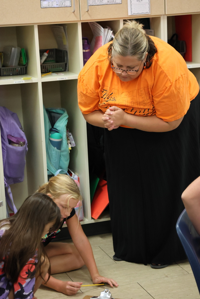 5th grade has a different look this year, with Mrs. Knepper and Ms. Bott added to the mix with Mrs. Chestnut and Mrs. Schurle.  Mrs. Chestnut is the social studies teacher, and Mrs. Schurle is the science teacher. They see all students throughout the year.   Ms. Bott and Mrs. Knepper are the math teachers. Students have math every day, and they rotate between science and social studies throughout the year. #celebrate379