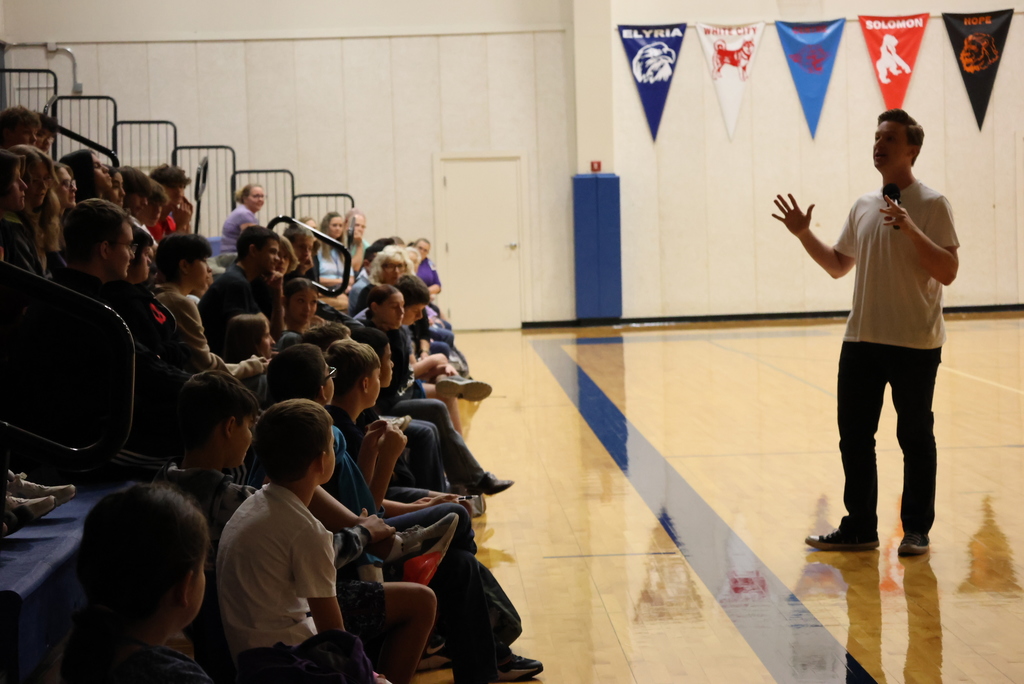 If you are a parent of a WMS or WHS student, there is a good chance you are going to get asked to head to the Rex Theatre in Clay Center tonight! Comedian Taylor Johnson spoke to secondary students today about mental health. He was funny, engaging, and had a great message about the need to hear other people's story!  Taylor is performing tonight at 6:30. The first 100 people will get a FREE popcorn and drink. Afterwards, Pawnee Mental Health is hosting a FREE ice cream social. We invite you all to come laugh, think, and connect!  #celebrate379