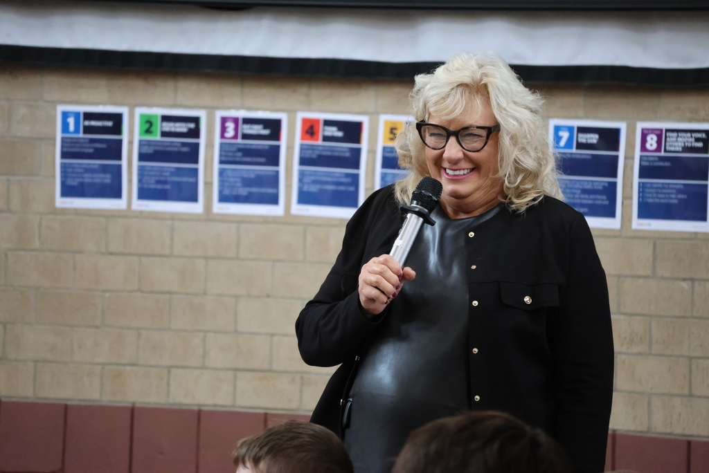 If you are a parent of a CCCMS student, there is a good chance you are going to get asked to head to the Rex Theatre in Clay Center tonight! Thanks to the Clay Counts Coalition and local Youth Leaders in Kansas (YLinK) chapters, Comedian Taylor Johnson spoke to CCCMS students today about mental health. He was funny, engaging, and had a great message about the need to hear other people's stories!  Taylor is performing tonight at 6:30. The first 100 people will get a FREE popcorn and drink. Afterwards, Pawnee Mental Health is hosting a FREE ice cream social. We invite you all to come laugh, think, and connect!  #celebrate379
