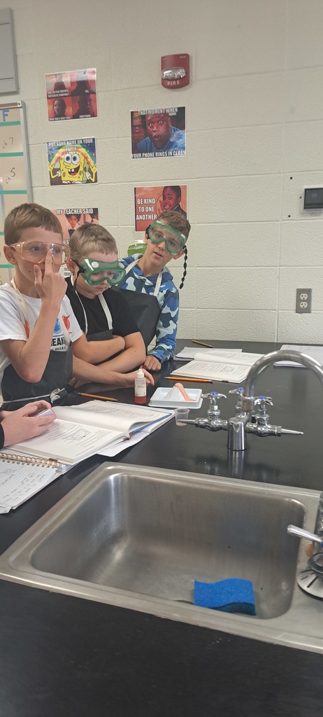 🌋 Mrs. Trembath's 6th graders turned up the heat in science class today! Working in teams, they added “magma” to their volcanoes and watched the effects of different levels and reactants. The results were EXPLOSIVE!  🔥💥 #celebrate379