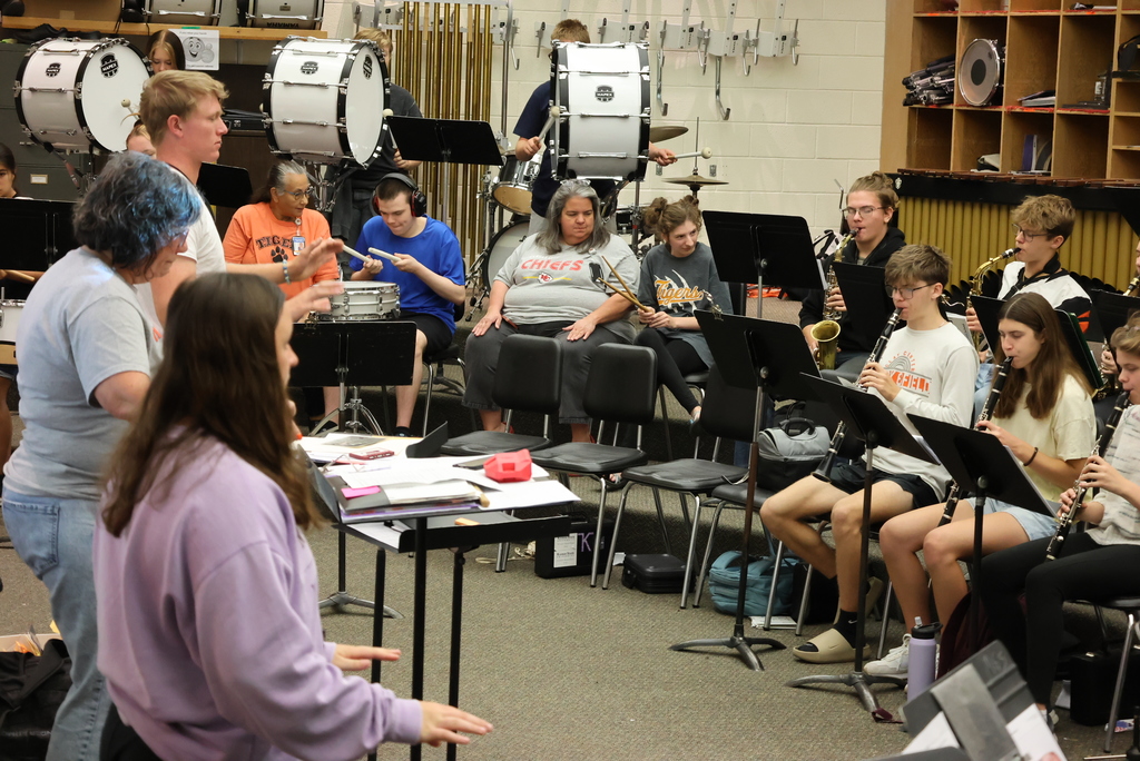 The CCCHS band is already in mid-season form! You can get your first look at them at the first home football game on Sept. 19. #celebrate379