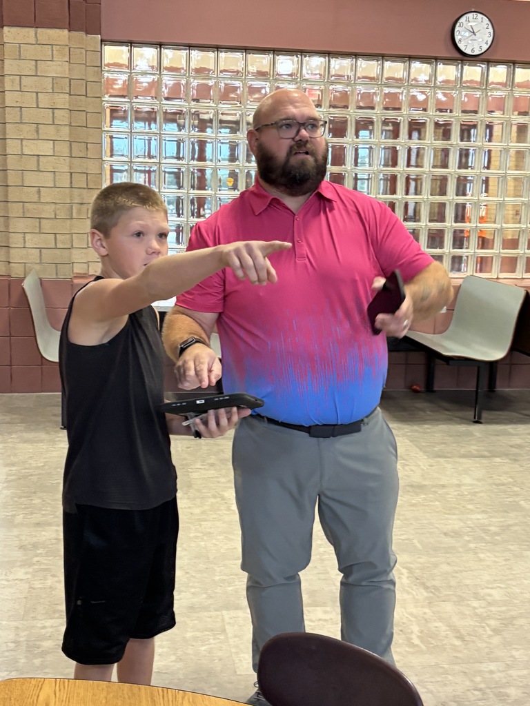 Mr. Lane's 7th grade computers/technology students have been putting their brains to the test this past week! First, they built bridges using a limited "budget" to see which structures could hold a stack of books. Then, they took to the air with their drones! The assignment was to code the drones to fly around the school filming each area, which then would turn into a virtual tour of the building.  #celebrate379