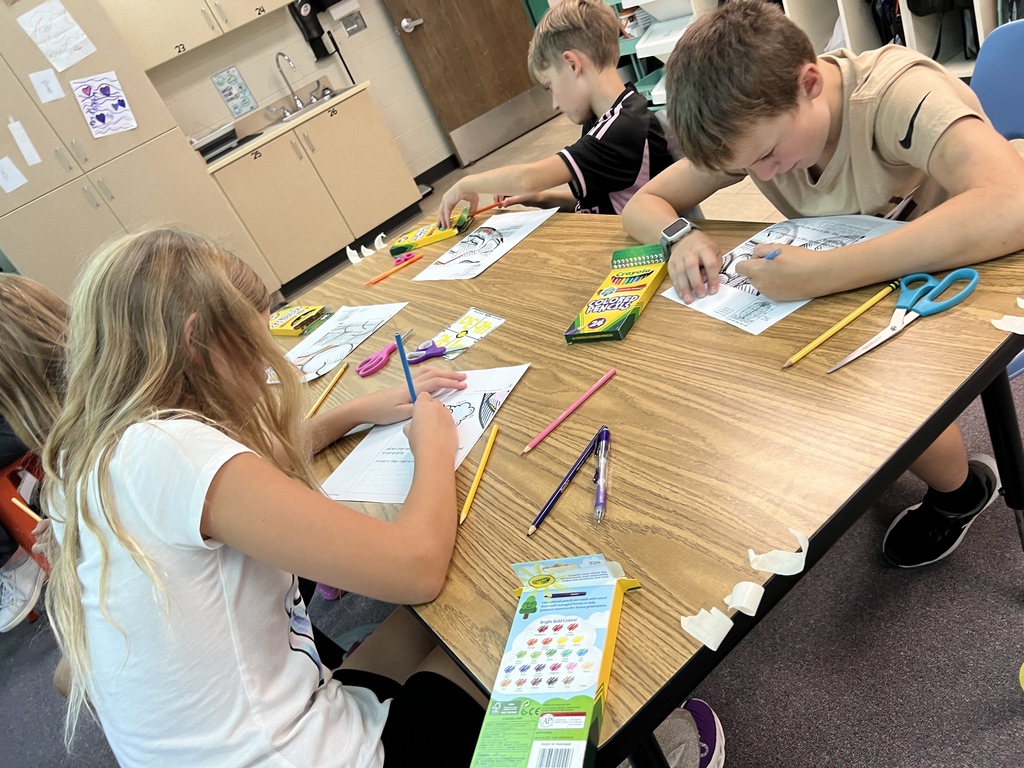 Mrs. Cott has been focusing her counseling lessons on building a growth mindset. After learning about ways our brain grows through overcoming challenges and adversity, students made a collage of strategies that help them persevere and develop grit. #celebrate379