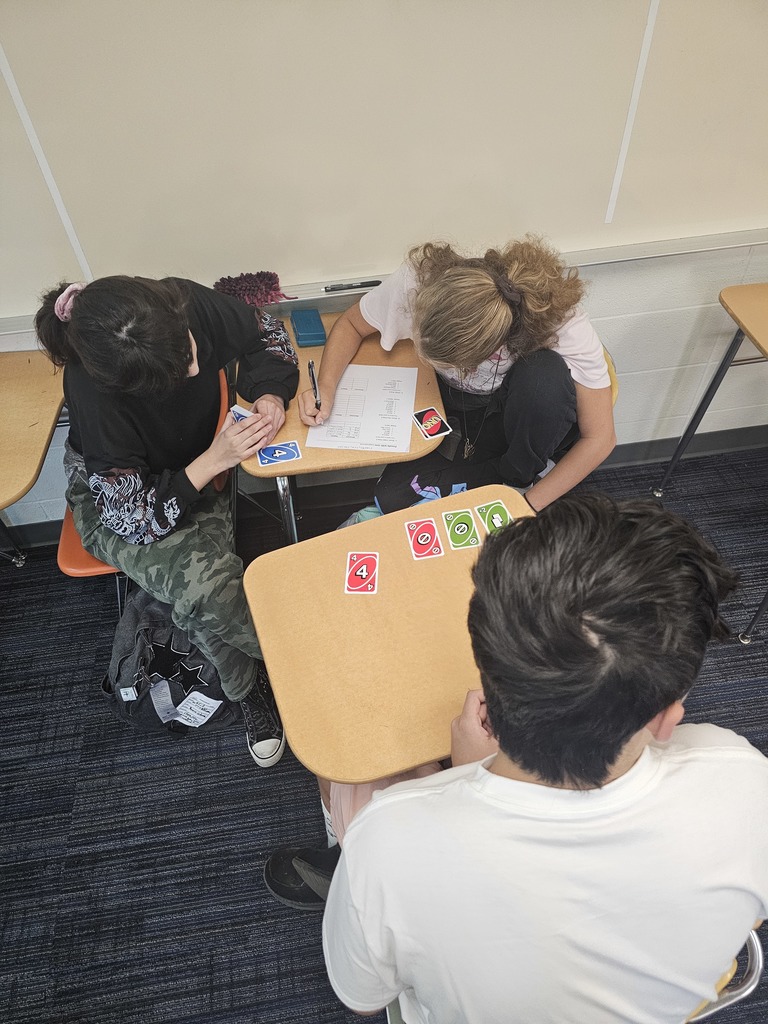 As a way to introduce her Geometry students to proofs, Mrs. Bybee used the popular card game Uno to help her students learn the process. #celebrate379