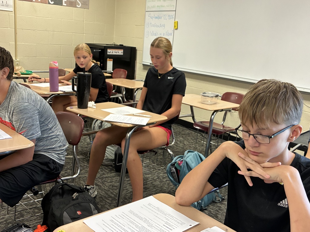 Mrs. Blain is the new 7th grade ELA teacher at CCCMS and has been doing a great job! Last week, her students worked to create their own Shakespearean sonnets, following the rhyme scheme and form Shakespeare made famous.  #celebrate379