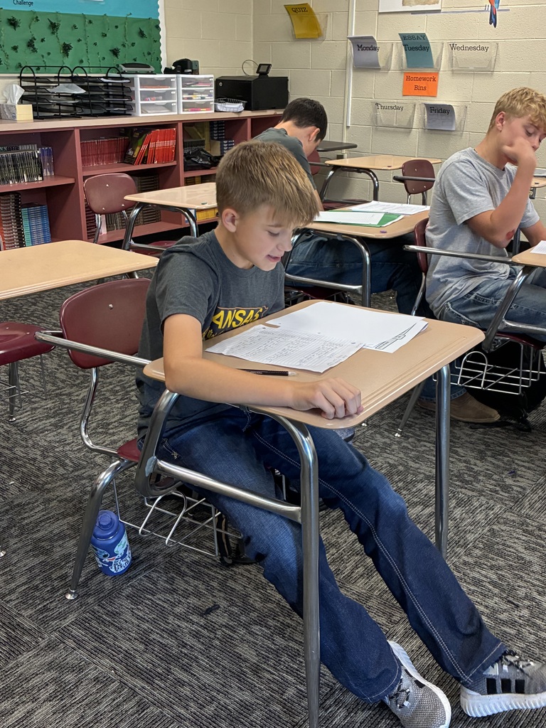 Mrs. Blain is the new 7th grade ELA teacher at CCCMS and has been doing a great job! Last week, her students worked to create their own Shakespearean sonnets, following the rhyme scheme and form Shakespeare made famous.  #celebrate379