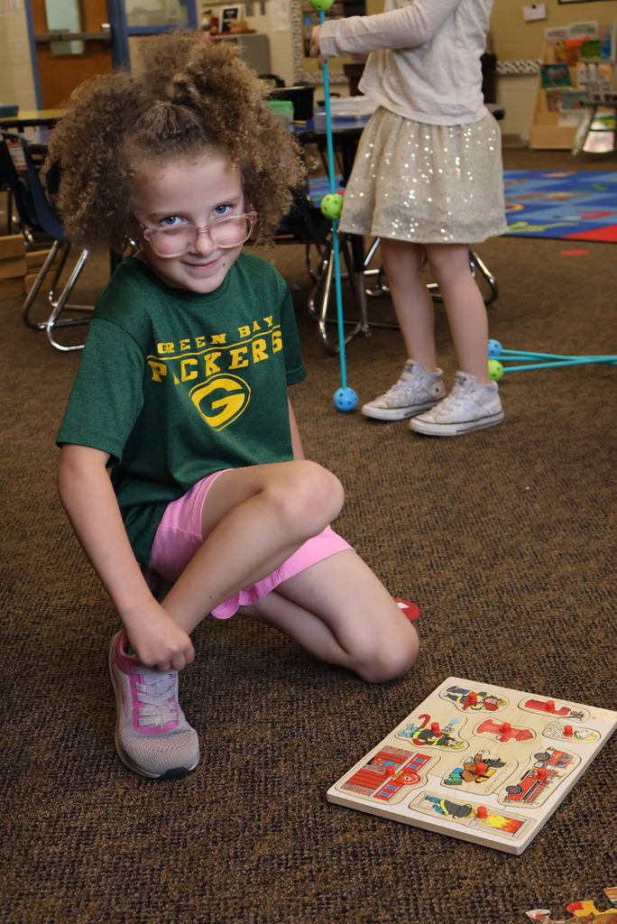 Small group centers are scheduled into every day of a Lincoln kindergarten classroom. What might look like regular old play time to you actually involves... - Creativity - Working Together - Conflict Management - Project Completion (Grit) It is the initial step towards getting our kids ready for success outside of school! #celebrate379