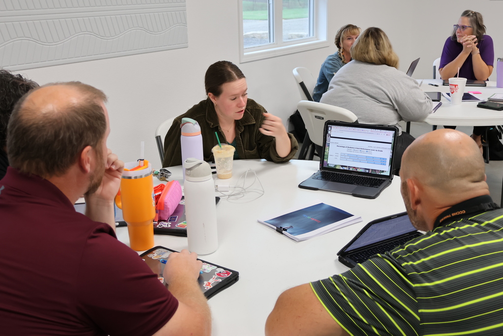 It was a busy day for the 379 District Leadership Team, as they held their first meeting of the year. On the agenda:  - Focus on the two Strategic Action  Plans for the 2025-26 school year, also known as Wildly Important Goals (WIGS) - Dive into state assessment, classroom walkthrough, and Leader in Me data - Organize our September 29 building inservice day (reminder that we will not have school that day!)  These days are always extremely important, as we take time to get away from the "whirlwind" and focus in on the big picture to help our kids! Thank you to the Clay Center Zoo for hosting us at their Welcome Center! #celebrate379