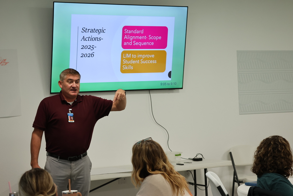 It was a busy day for the 379 District Leadership Team, as they held their first meeting of the year. On the agenda:  - Focus on the two Strategic Action  Plans for the 2025-26 school year, also known as Wildly Important Goals (WIGS) - Dive into state assessment, classroom walkthrough, and Leader in Me data - Organize our September 29 building inservice day (reminder that we will not have school that day!)  These days are always extremely important, as we take time to get away from the "whirlwind" and focus in on the big picture to help our kids! Thank you to the Clay Center Zoo for hosting us at their Welcome Center! #celebrate379