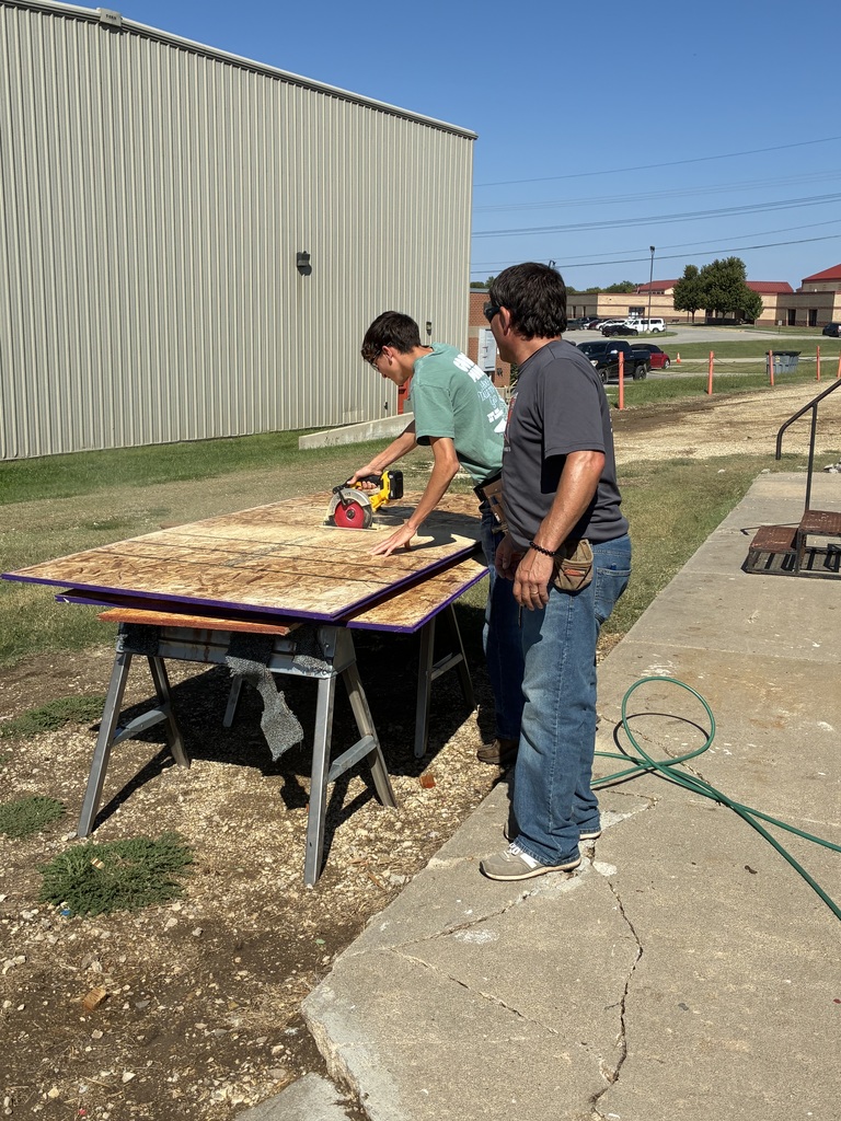 Things are moving quickly on the Tiger House! Today, the sheathing is being installed. The house has not been purchased. For more information on the Tiger House, please contact Mr. Young, CCCHS Principal at 785 632-2131. #celebrate379