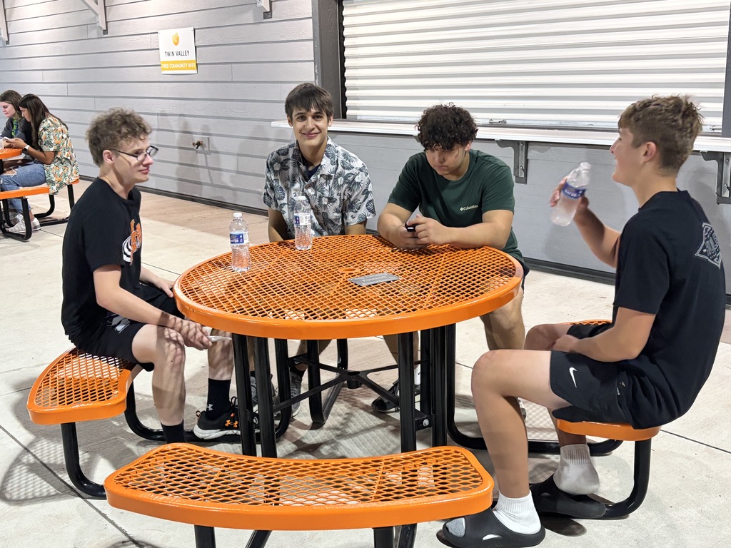 After a big Tiger win Friday night, the CCCHS YLinK group hosted the first 5th Quarter event of the year. Almost 100 students were there to eat, play games, and enjoy the beautiful weather! A big thanks goes out to Justin Tadtman, Farm Bureau agent for helping at the event. #celebrate379