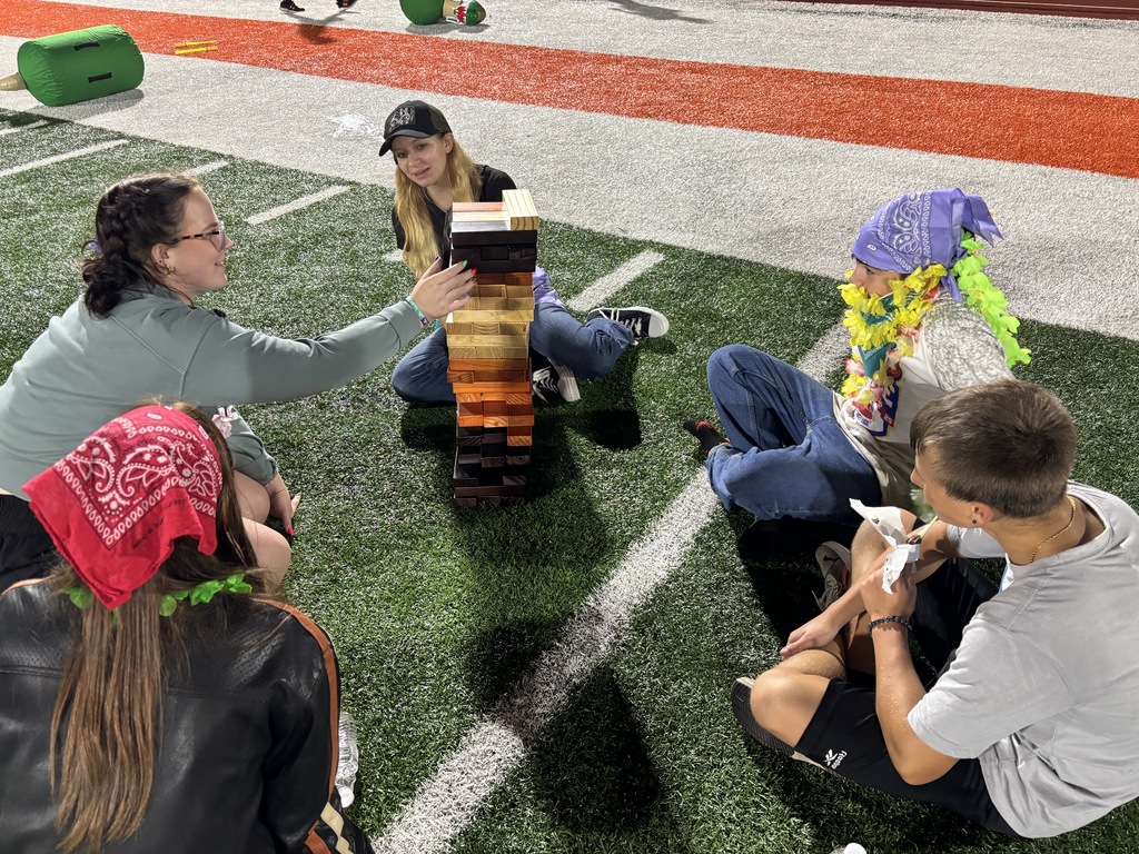 After a big Tiger win Friday night, the CCCHS YLinK group hosted the first 5th Quarter event of the year. Almost 100 students were there to eat, play games, and enjoy the beautiful weather! A big thanks goes out to Justin Tadtman, Farm Bureau agent for helping at the event. #celebrate379