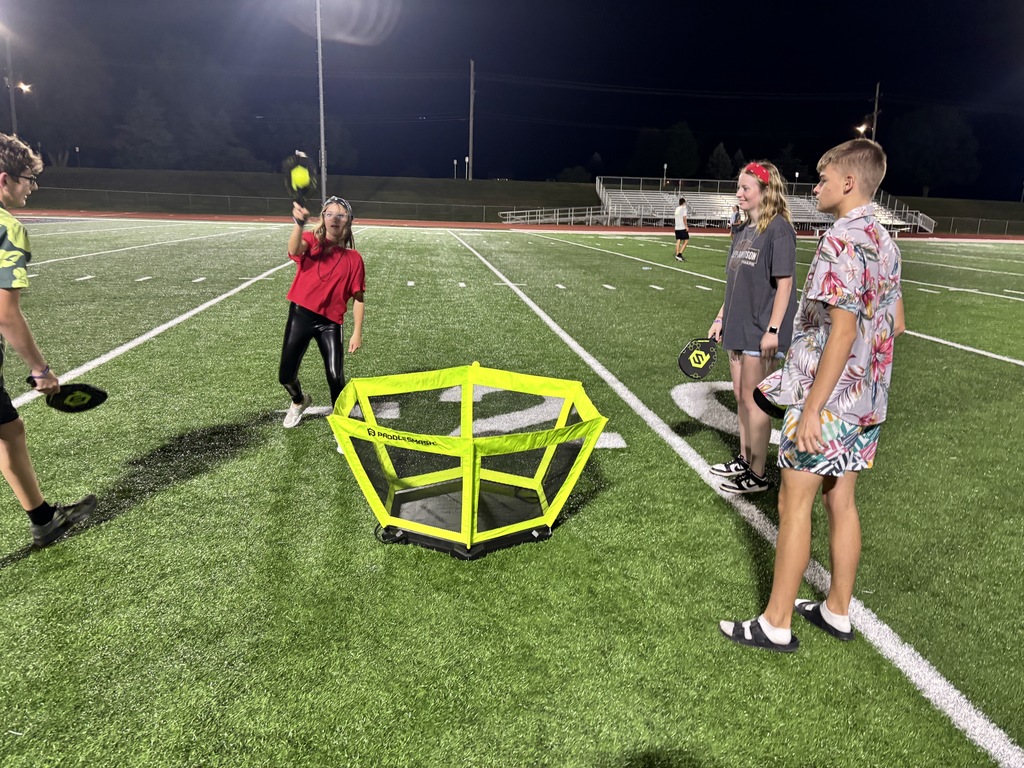 After a big Tiger win Friday night, the CCCHS YLinK group hosted the first 5th Quarter event of the year. Almost 100 students were there to eat, play games, and enjoy the beautiful weather! A big thanks goes out to Justin Tadtman, Farm Bureau agent for helping at the event. #celebrate379