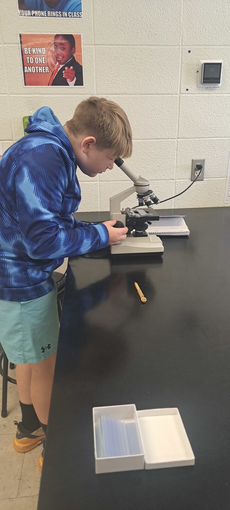 🔬 Wakefield 7th graders explored Paramecium under the microscope this week in Mrs. Trembath's science class! 🌊✨ They mastered focusing skills and learned how even the tiniest organisms play a BIG role in keeping ecosystems healthy. 🌱🌍 #celebrate379